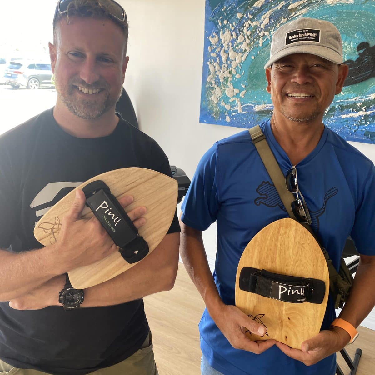 Alternative view of Pinu Handboard/ Handplane